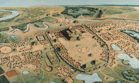 The-Native-America-city-of-Cahokia