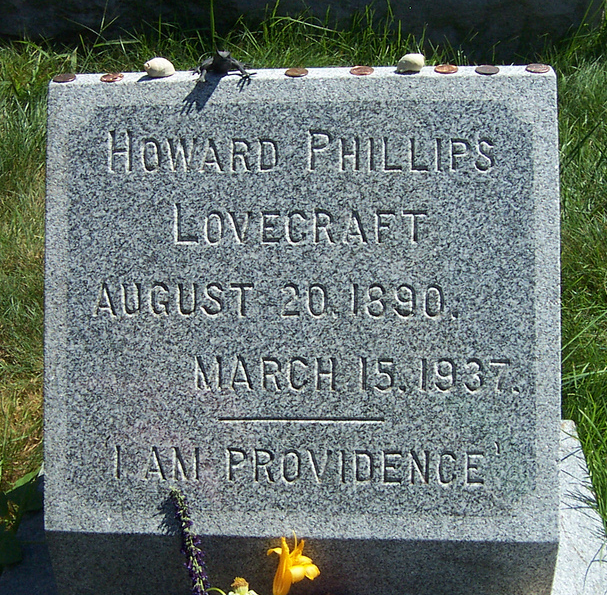 La lápida falsa de Lovecraft